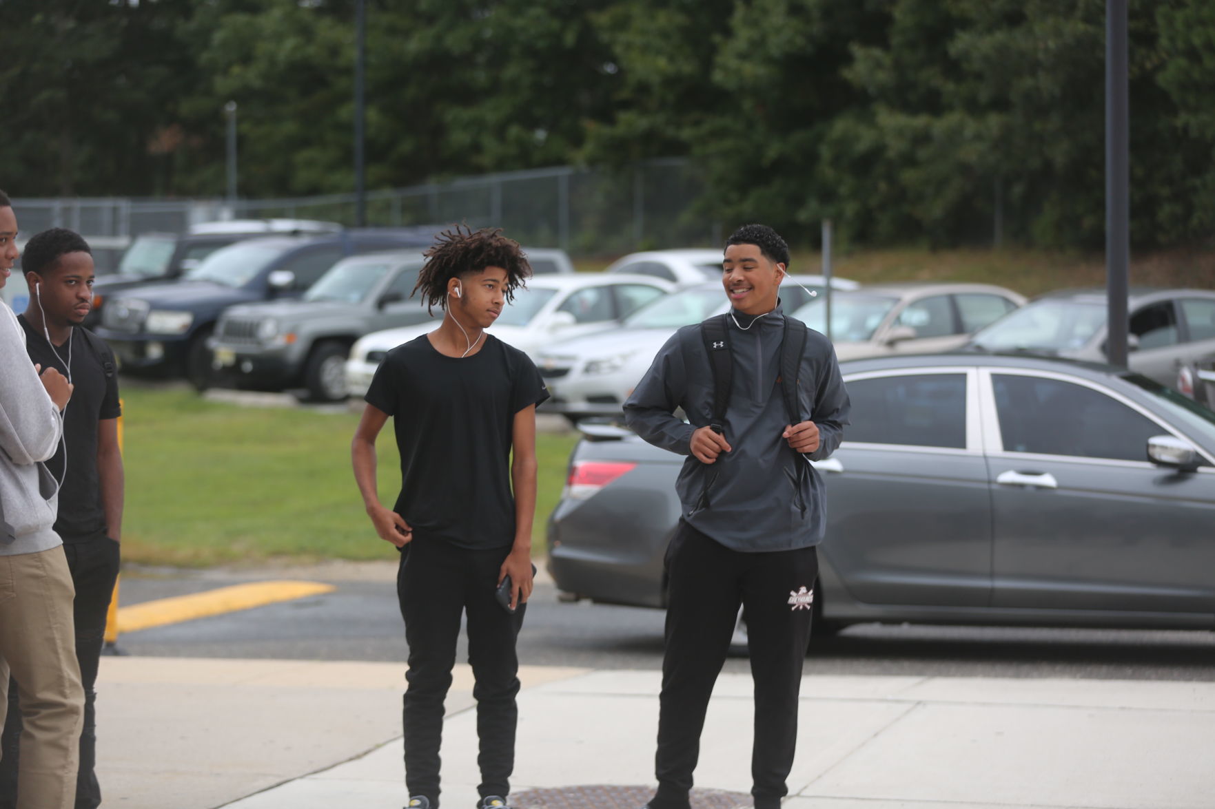 First Day at Pleasantville High School